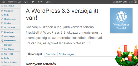 WordPress 3.3